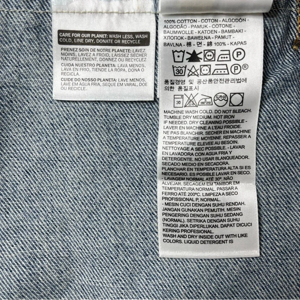 Levi’s Guns N Roses Mayfield Was‎ Here Denim Jacket Unisex Medium